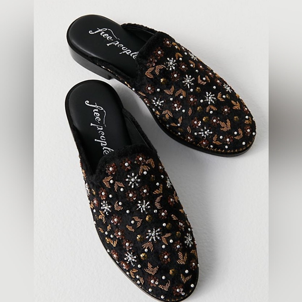 Free People Loafer Mules